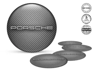 Porsche Decalcomania su Ruote Etichette Cupola Pregiate